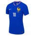 Camiseta Francia Kylian Mbappe #10 Primera Equipación Eurocopa 2024 manga corta